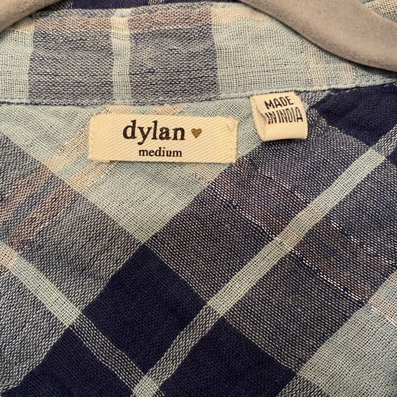 Soft Hues of blue plaid - Picture 2 of 4